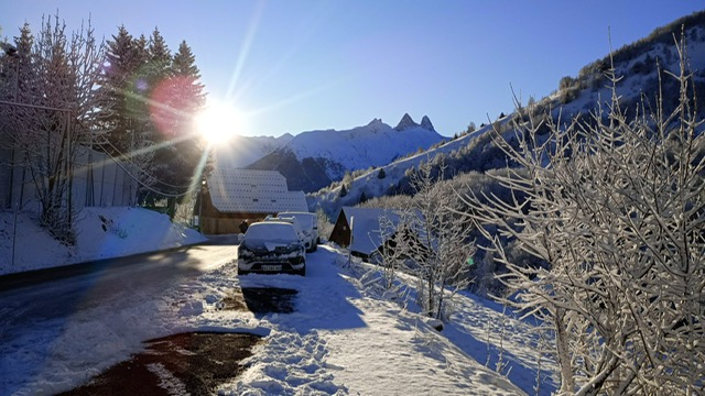 le beau temps est avec nous